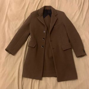 Barena brown peacoat